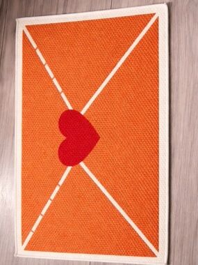 Valentine’s Day Love Letter Kitchen Mat